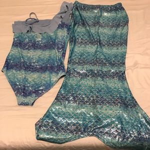 Justice Girl Mermaid Swimsuit